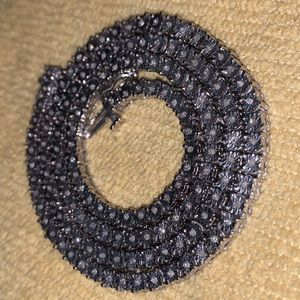 Authentic Diamond Tennis Chain 18”